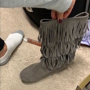 LC Lauren Conrad Shoes - Fringe boots LC Lauren Conrad Shoes - Fringe boots
